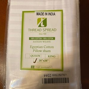 Thread Spread Queen Shams